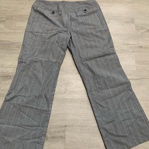 Grey lined pants